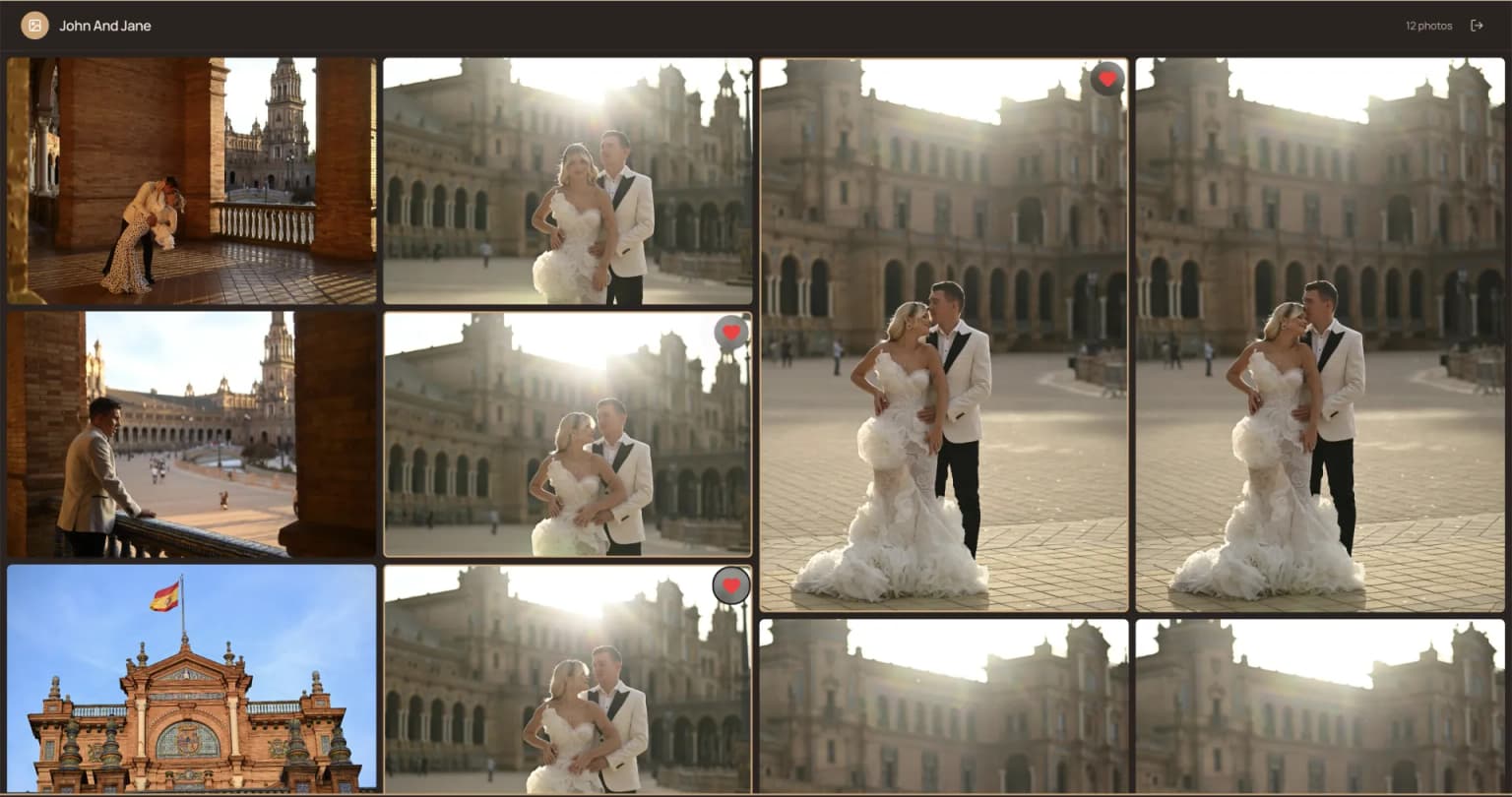 Deliver a branded gallery